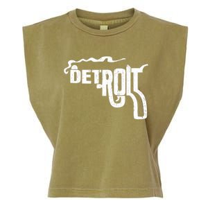 Detroit Smoking Gun Garment-Dyed Women's Muscle Tee