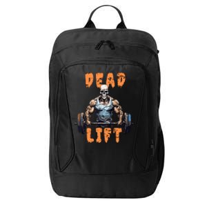 Deadlift Skeleton Gym Lifting Weights Training Halloween City Backpack