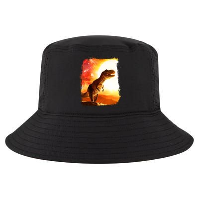 Desert Sun Galaxy Trex Dinosaur Cool Comfort Performance Bucket Hat