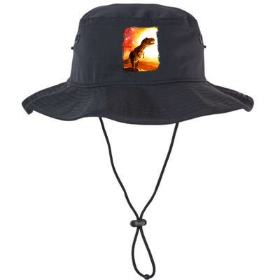 Desert Sun Galaxy Trex Dinosaur Bucket Hat