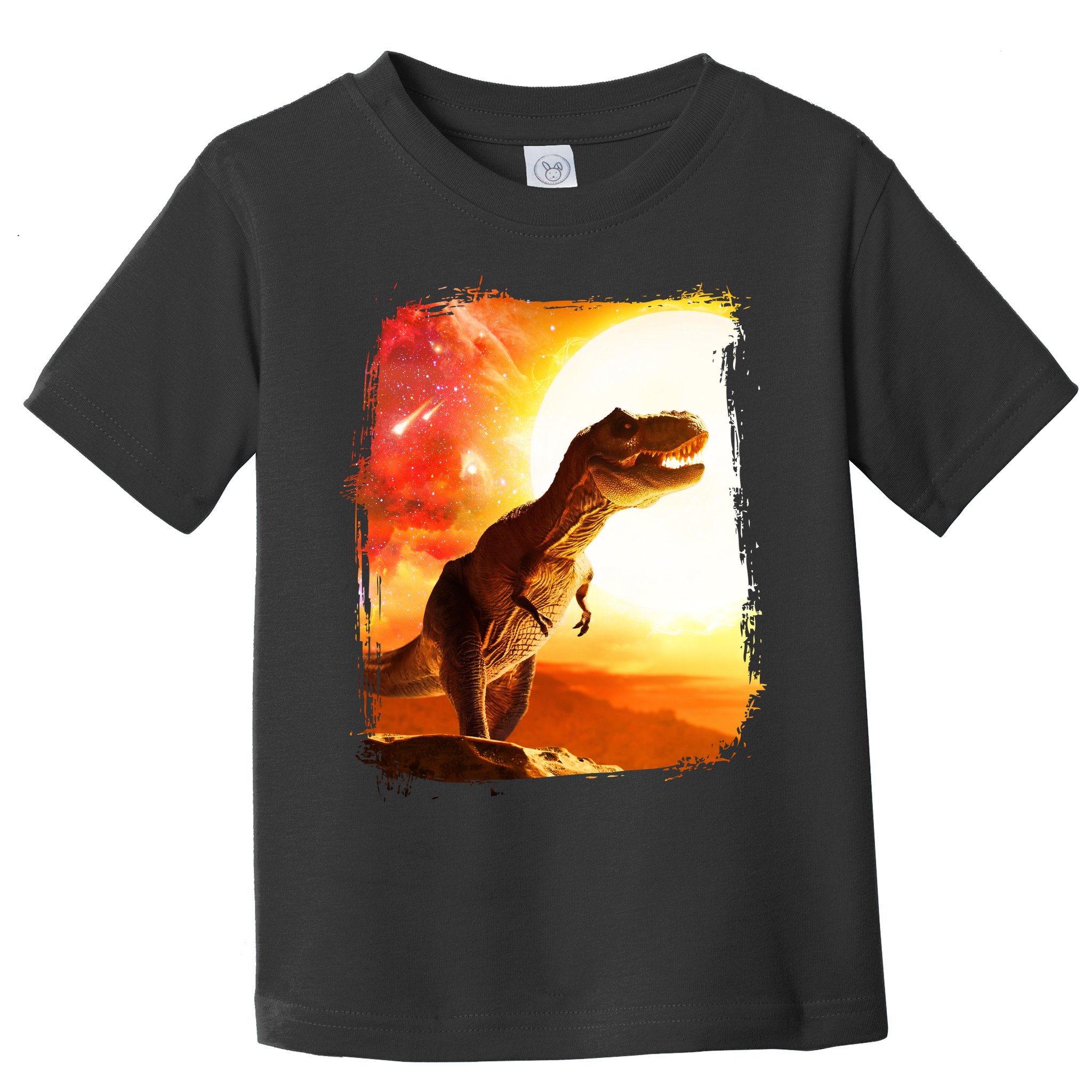 Desert Sun Galaxy Trex Dinosaur Toddler T-Shirt