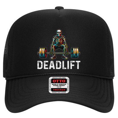 Deadlift Skeleton Gym Fitness Trucker Hat