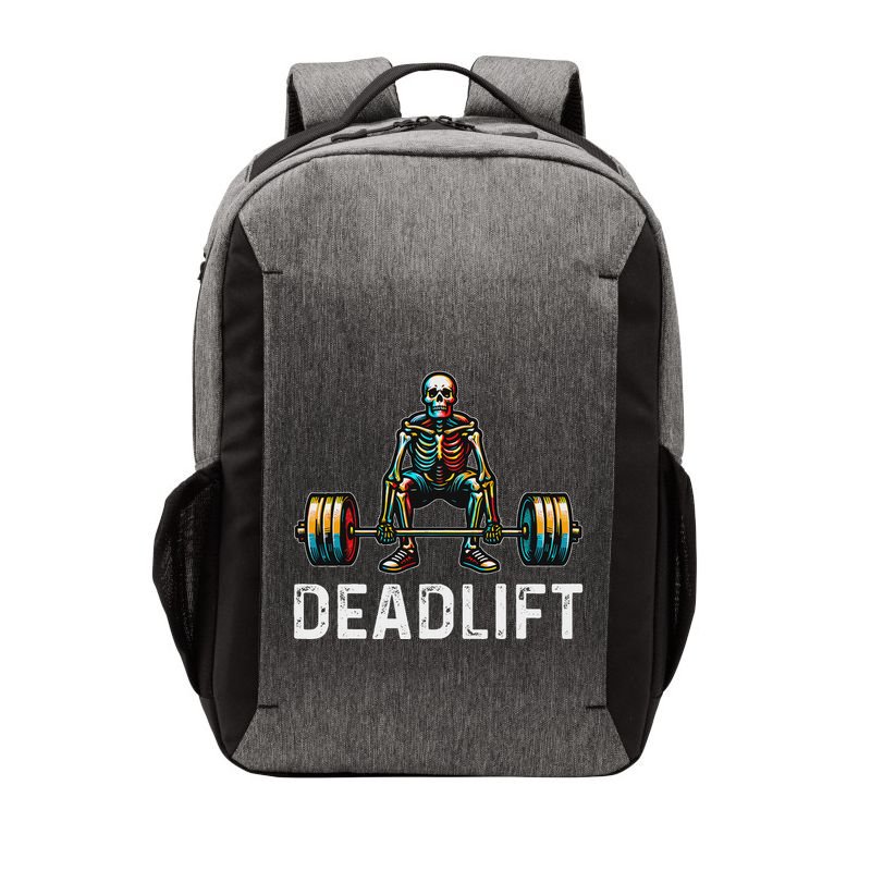 Deadlift Skeleton Gym Fitness Vector Backpack