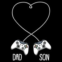 Dad Son Gaming Fathers Day Cool Videogame Matching Gamer Backpack