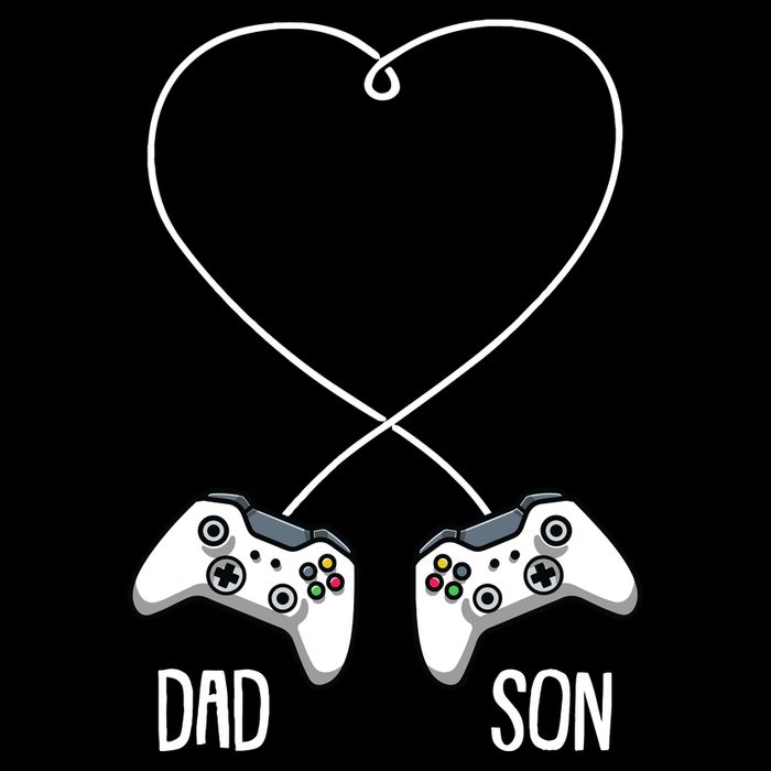 Dad Son Gaming Fathers Day Cool Videogame Matching Gamer Backpack
