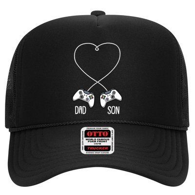 Dad Son Gaming Fathers Day Cool Videogame Matching Gamer Trucker Hat