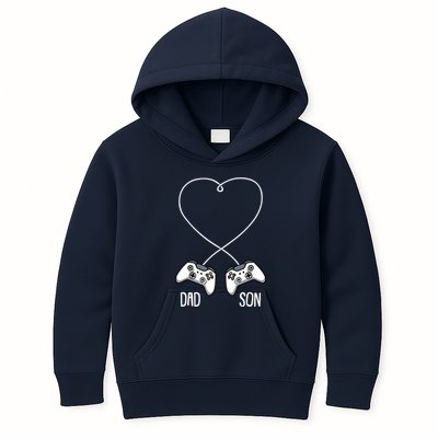 Dad Son Gaming Fathers Day Cool Videogame Matching Gamer Kids Hoodie