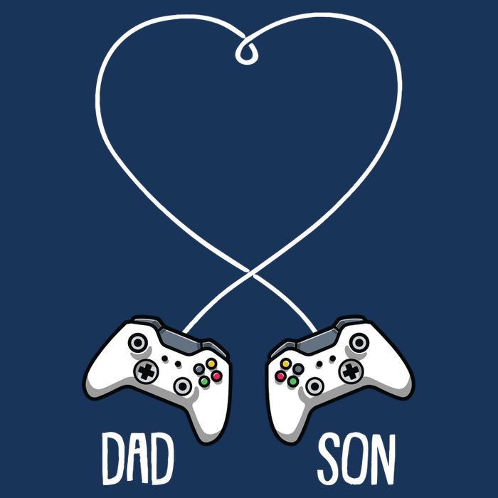 Dad Son Gaming Fathers Day Cool Videogame Matching Gamer Short Acrylic Beanie