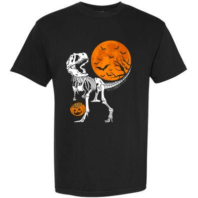 Dinosaur Skeleton Gift Halloween Great Gift And Gift Garment-Dyed Heavyweight T-Shirt