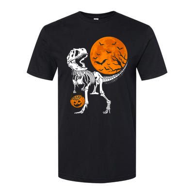 Dinosaur Skeleton Gift Halloween Great Gift And Gift Softstyle® CVC T-Shirt