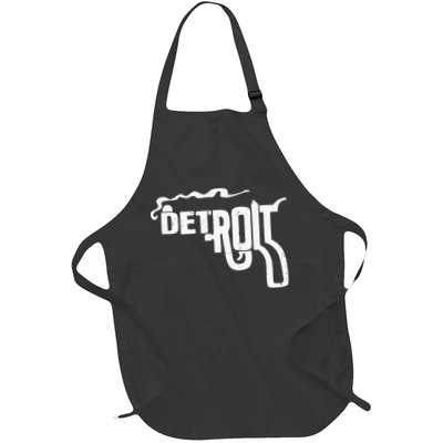 Detroit Smoking Gun Vintage Apron