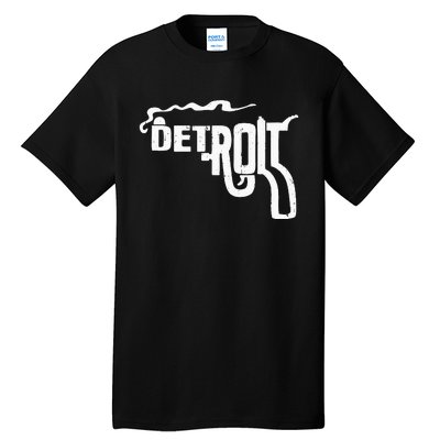 Detroit Smoking Gun Vintage Tall T-Shirt