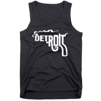 Detroit Smoking Gun Vintage Tank Top