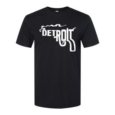 Detroit Smoking Gun Vintage Softstyle CVC T-Shirt