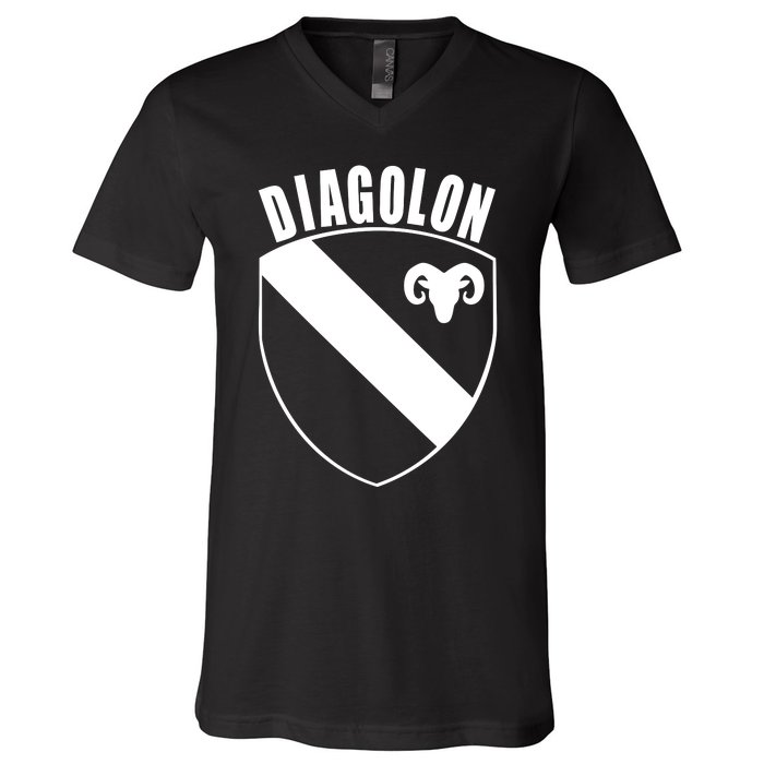 Diagolon Shield & Goat V-Neck T-Shirt