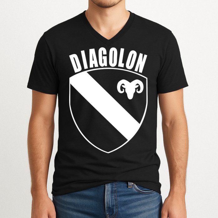 Diagolon Shield & Goat V-Neck T-Shirt