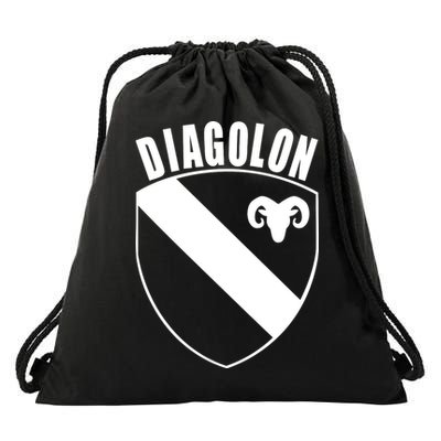 Diagolon Shield & Goat Drawstring Bag