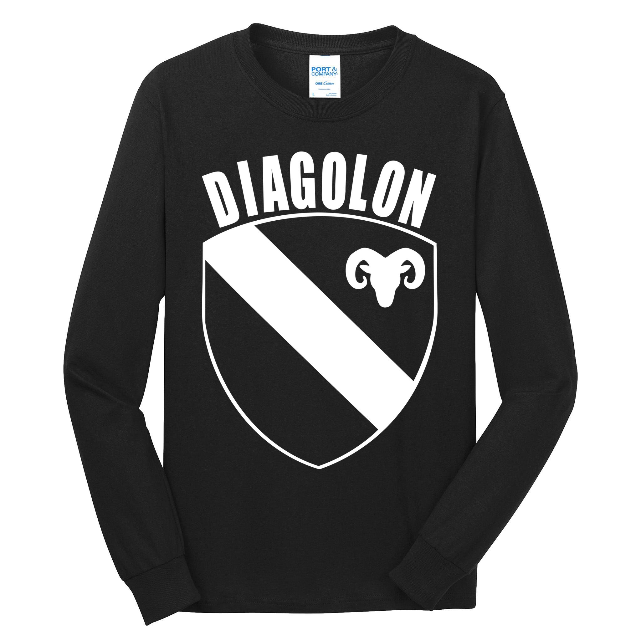Diagolon Shield & Goat Tall Long Sleeve T-Shirt