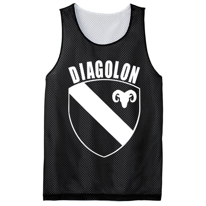 Diagolon Shield & Goat Mesh Reversible Basketball Jersey Tank