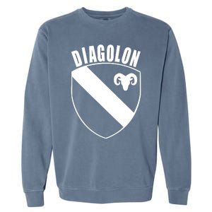 Diagolon Shield & Goat Garment-Dyed Sweatshirt