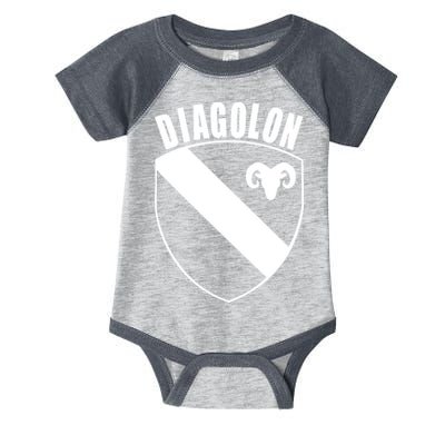 Diagolon Shield & Goat Infant Baby Jersey Bodysuit