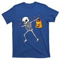 Dabbing Skeleton Halloween Gift T-Shirt