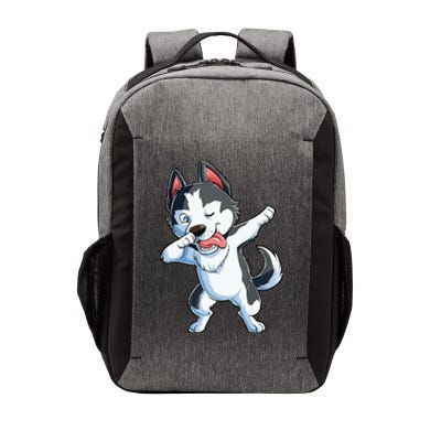 Dabbing Siberian Husky Dog Lover Boy Dab Funny Gift Vector Backpack