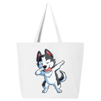 Dabbing Siberian Husky Dog Lover Boy Dab Funny Gift 25L Jumbo Tote