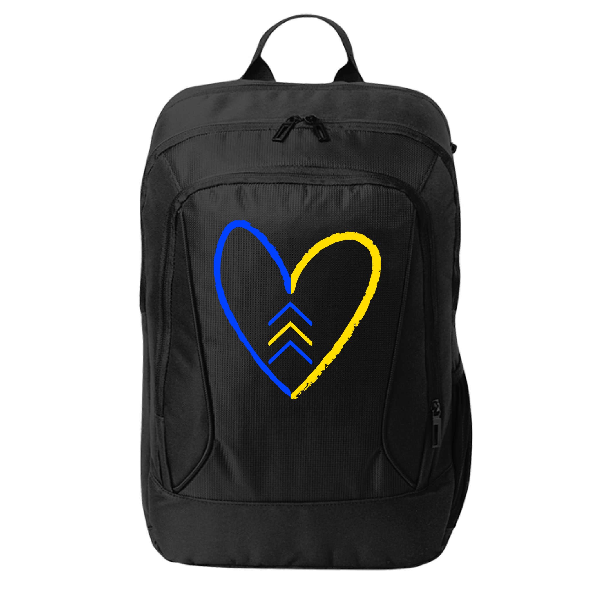 Down Syndrome Heart Arrow City Backpack