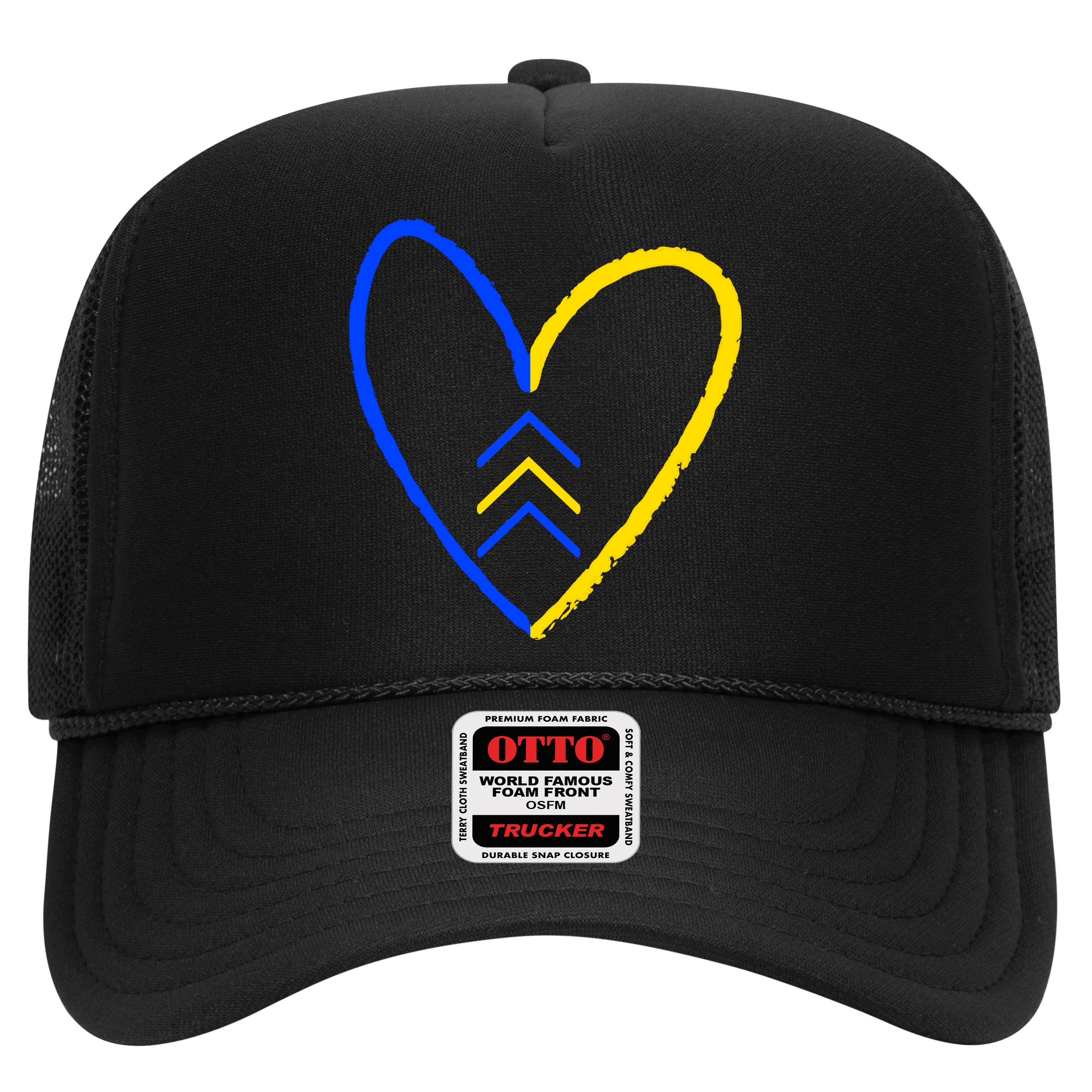Down Syndrome Heart Arrow Hat