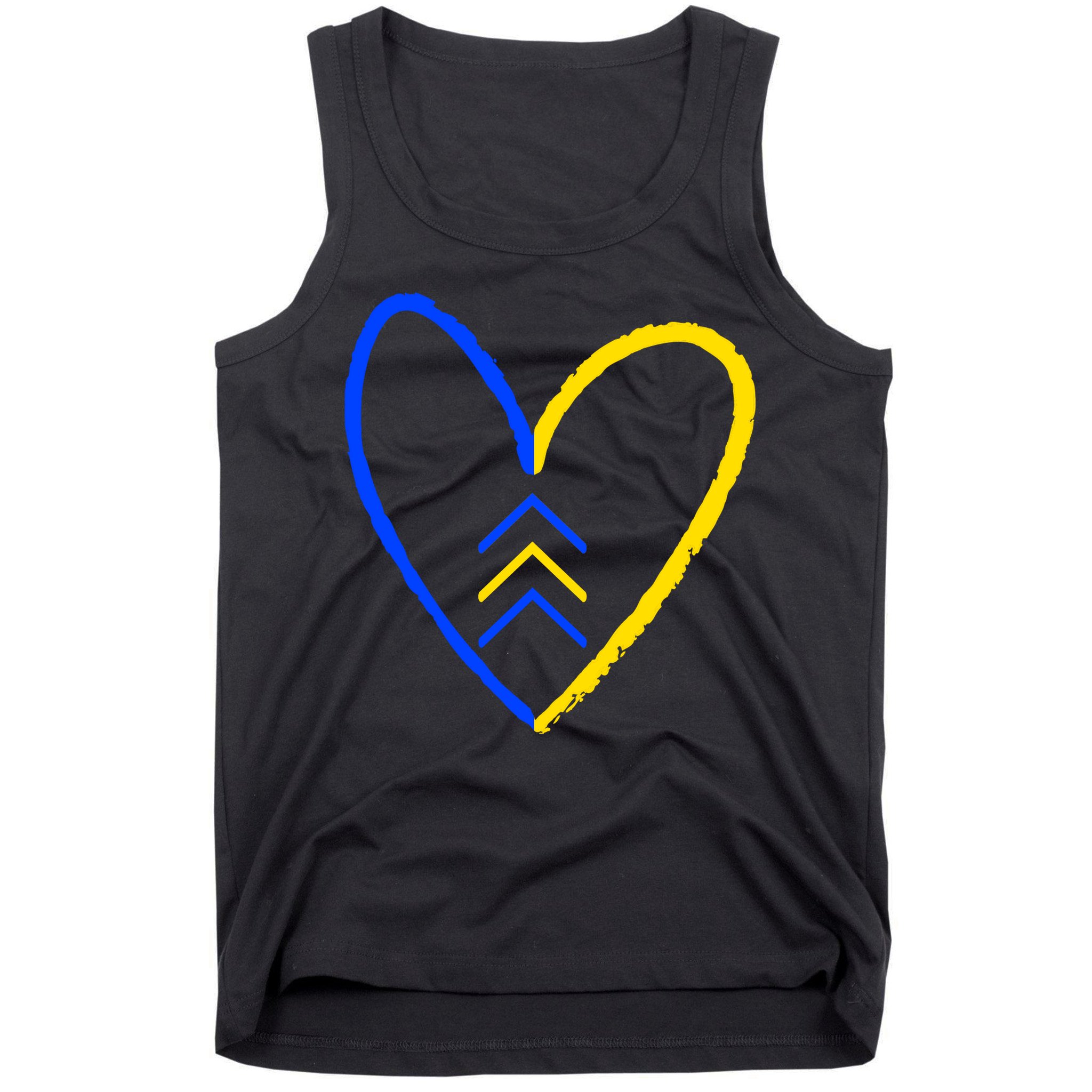 Down Syndrome Heart Arrow Tank Top