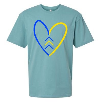 Down Syndrome Heart Arrow Sueded Cloud Jersey T-Shirt