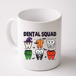 Dental Squad Halloween Cute Spooky Teeth Costume Dentist Coffee Mug