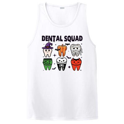 Dental Squad Halloween Cute Spooky Teeth Costume Dentist PosiCharge Competitor Tank