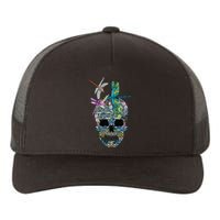 Dragonfly Skull Halloween Costume Fun and Unique Family Outfit Yupoong Adult 5-Panel Trucker Hat