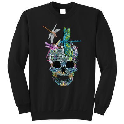 Dragonfly Skull Halloween Costume Fun and Unique Family Outfit Sweatshirt