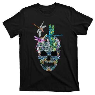 Dragonfly Skull Halloween Costume Fun and Unique Family Outfit T-Shirt