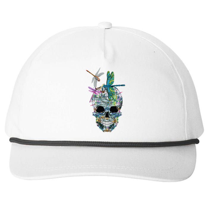 Dragonfly Skull Halloween Costume Fun and Unique Family Outfit Snapback Five-Panel Rope Hat