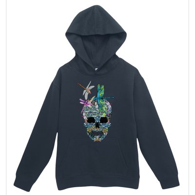 Dragonfly Skull Halloween Costume Fun and Unique Family Outfit Urban Pullover Hoodie