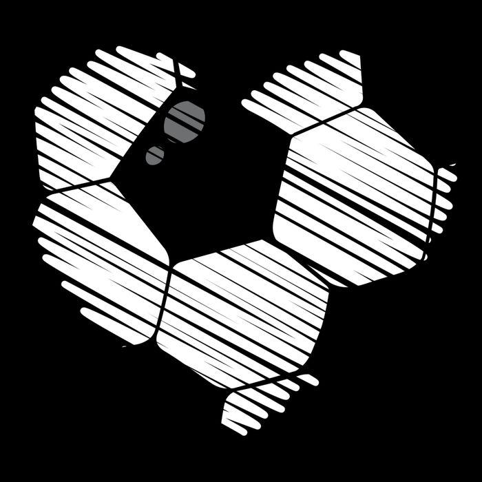 Distressed Soccer Heart Hoodie