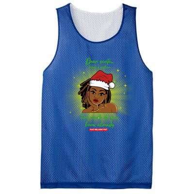 Dear Santa How Much Do You Know Black Mrs Claus Christmas Gift Mesh Reversible Basketball Jersey Tank