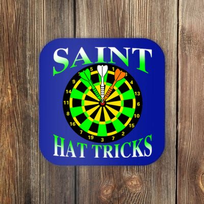 Darts Saint Hat Trick Irish St Patrick's Day Coaster