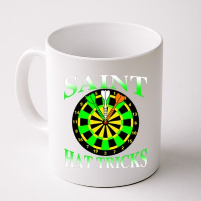 Darts Saint Hat Trick Irish St Patrick's Day Coffee Mug