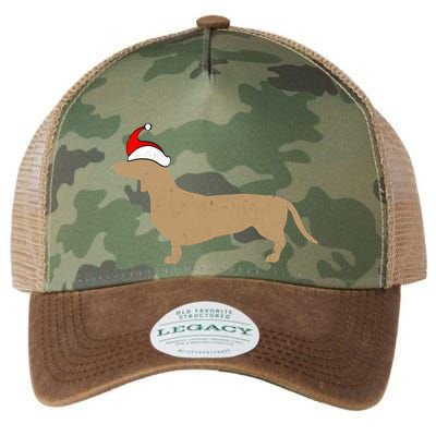 Dachshund Santa Hat Christmas Dog Holiday Doxie Cool Gift Legacy Tie Dye Trucker Hat