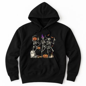 Dancing Skeleton Happy Halloween Skull Hoodie