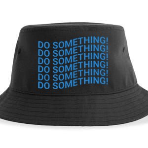 Do Something Harris Waltz Walz 2024 Presidential Election Sustainable Bucket Hat