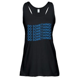 Do Something Harris Waltz Walz 2024 Presidential Election Ladies Essential Flowy Tank