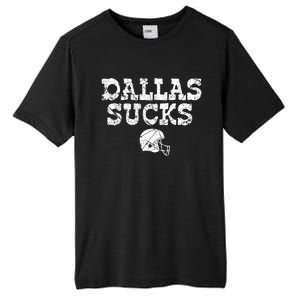 Dallas Sucks Helmet Tall Fusion ChromaSoft Performance T-Shirt