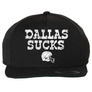 Dallas Sucks Helmet Wool Snapback Cap