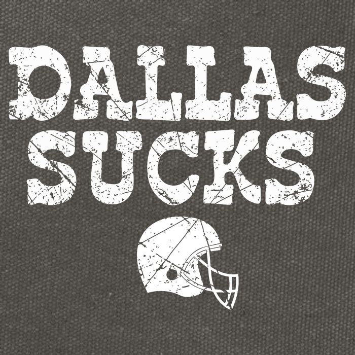 Dallas Sucks Helmet Cotton Canvas Backpack